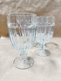 Libbey Duratuff Clear Glass Goblets // 3 Sets Available *** PRICED INDIVIDUALLY ***