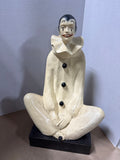 1980 Austin Productions Art Deco Mime Clown Sculpture