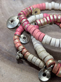 Matching Stretchy Bracelets with Gold Charms (3)