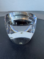 (T) Waterford Crystal Eclipse Quartz Desk Clock