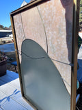 Stained Glass/Mirror; Signed