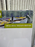 20x20 with Pair of 12x16 Sealed Artist’s Loft Level 3 Gallery Wrapped Canvases