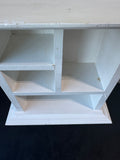 White Painted Wooden Freestanding Trinket Shelf