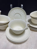 15-Piece Wedgwood England Embossed Patrician China Set