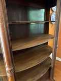 Bow Front China Hutch ***HEAVY ITEM***READ DETAILS ON PICK UP POLICY***