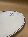 Royal Copenhagen Blueline Fluted First Quality Oval Dish #356 (A)