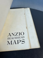 Anzio Beachhead Historical Division 1944 Vintage Paperback Book with Maps