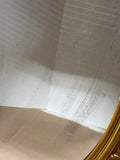 Vintage Oval Gold Mirror - AS IS
