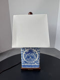 Ralph Lauren Chinoiserie Koi Fish Table Lamp (WORKS)