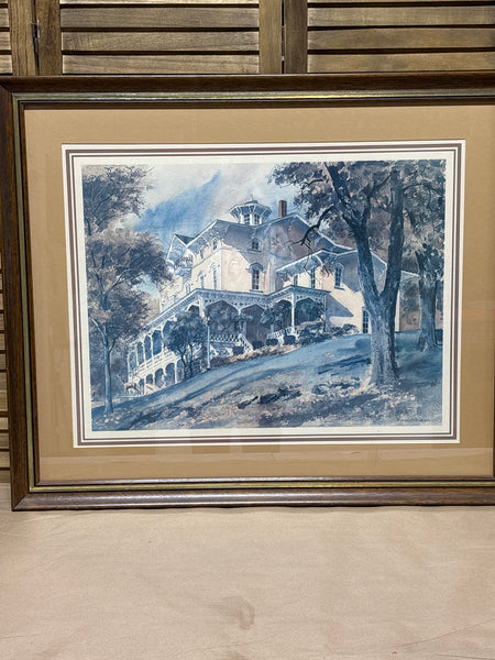 Ranulph Bye Print; Signed