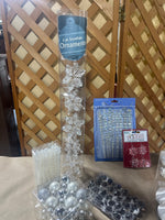 Silver/White Ornament Lot