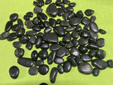 Black Decorative Pebbles for Vase/Planter