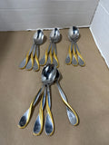 Oneida Golden Aquarius Silverware Set