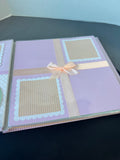 Gibson Baby Girl Sealed Complete Scrapbook (2 AVAILABLE—PRICED INDIVIDUALLY AT $15 EACH)