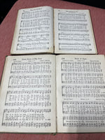 Trio of Antique Christian Hymnals