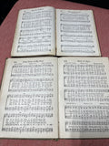 Trio of Antique Christian Hymnals