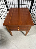 Two Drawer End Table