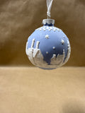Wedgewood Blue Jasper Ornament Ball