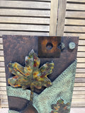 Metal 3D Leaf Wall Hanging