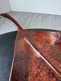 Pier 1 Imports Copper Tone Hammered Leaf Tray