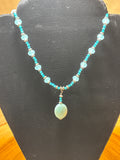 Blue Beaded Necklace