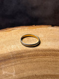 14K White Gold Band