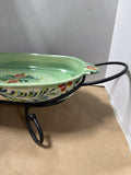 Southern Living Gail Pittman Oval Baking Dish With Stand
