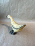 Transpac Wooden Duck Figurine
