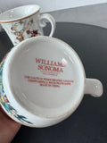 (B) 3-Piece Williams & Sonoma Reindeer Night Before Christmas Coffee Mug & Snack Plate Set
