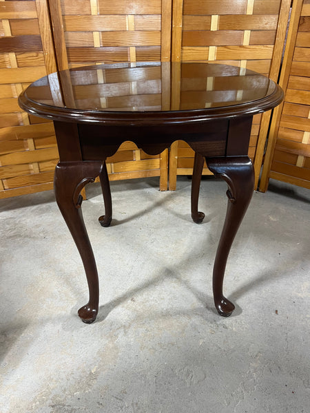 Ethan Allen Oval End Table