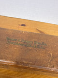 Brown & Sharpe No. 845 Machinist Trammel Set With Original Wooden Case