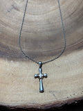 Stainless Steel Necklace & Cross Pendant