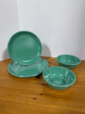5-Piece Turquoise Green Rubbermaid Dishes (B)