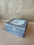 Crystal Oleg Cassini Candle Votive With Box (A)