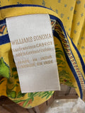 Williams Sonoma Butterflies And Flowers Round Table Cloth (A)
