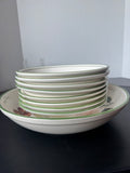 9-Piece Williams Sonoma Portugal Heirloom Tomatoes Pasta Serving Bowl Set