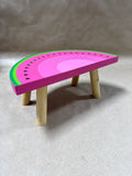 Half Watermelon Candle/Plant Stand