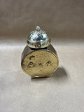Gold Clock Style Cologne Bottle