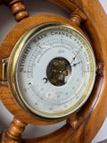 Schatz Vintage Ship’s Wheel Holosteric Compensated Barometer