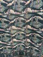 Golfing Tapestry Style Blanket READ DESCRIPTION