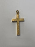 14K Gold Cross Pendant