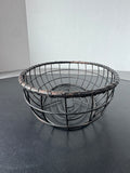 Restaurant Style Oval Metal Bread Basket