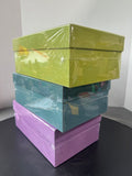 Trio of Sealed Solid Colored Memory Photo Boxes