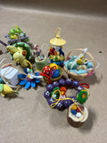 (F) Lot Of Erzgebirge Easter Ornaments