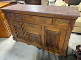 Marble Top Antique Buffet ***HEAVY ITEM***READ DETAILS ON PICK UP POLICY***