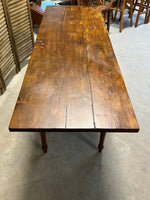 Table Made from Antique Door