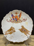 Aynsley Bone China King Edward VII Commemorative Coronation Tea Saucer