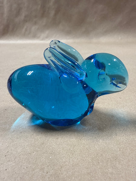 (C) Blue Bunny Paper Weight
