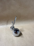 UMBRA Heavy Silver Chrome Bunny Ring Holder (A)