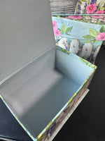 (A) Trio of Susan Winget Bluebirds Decorative Boxes